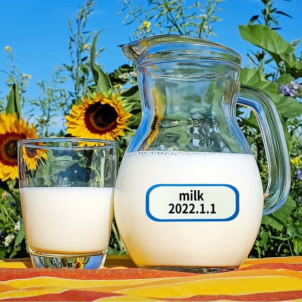 Food Storage Jar Labels - ملصقات ذاتية اللصق للمطبخ، لتنظيم تخزين