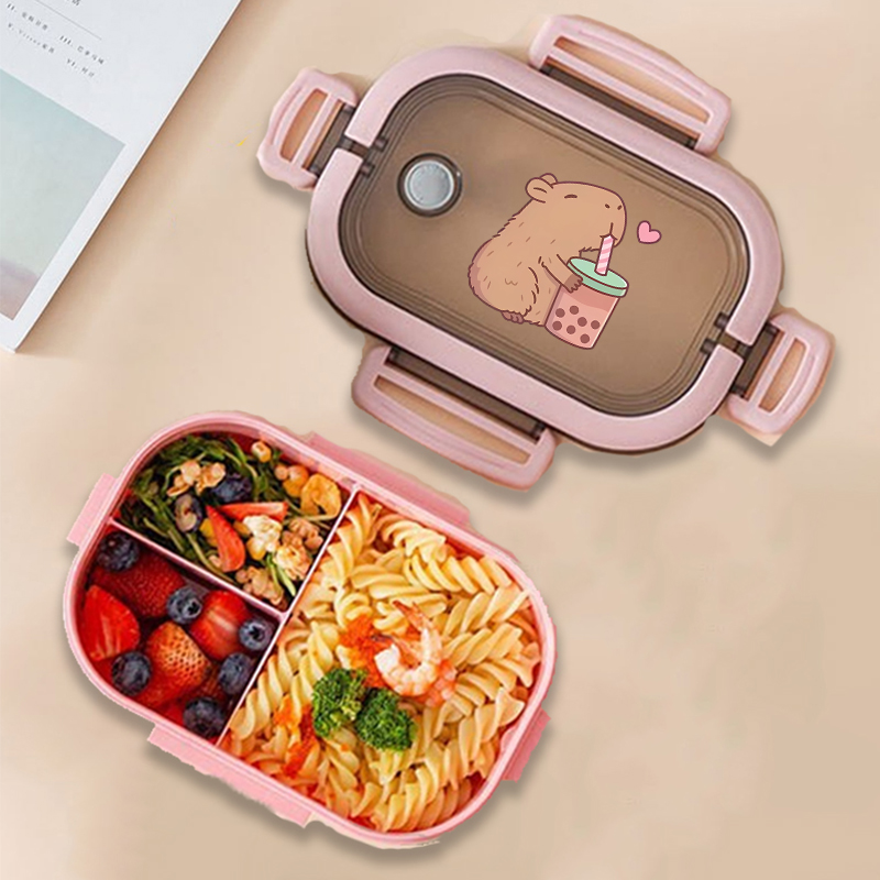 Food Storage Box Set - كابيبارا بينتو علب الاغذية أنيمي الحيوانات