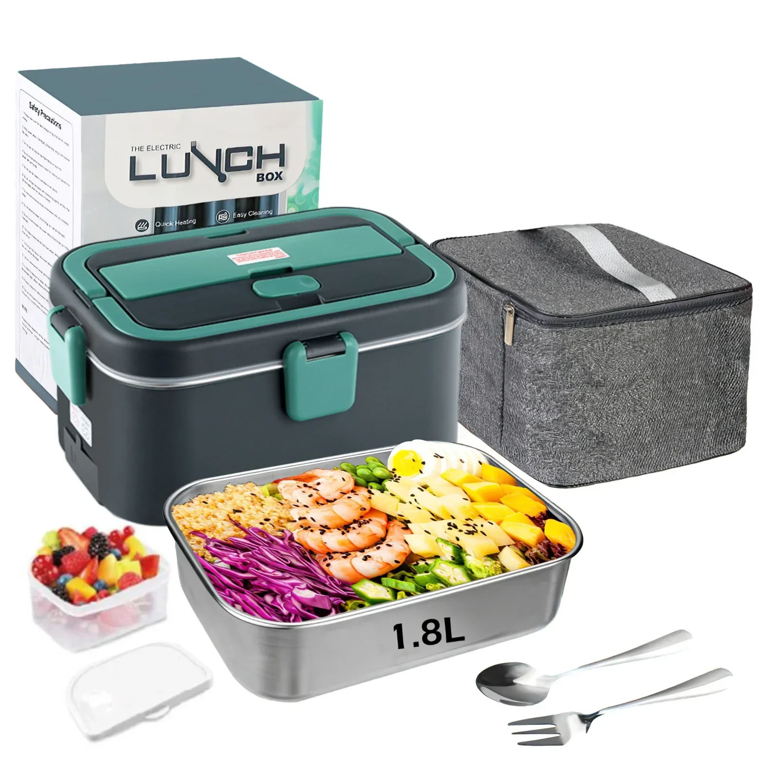 Food Storage Camping - صندوق غداء كهربي جهاز تسخين الطعام