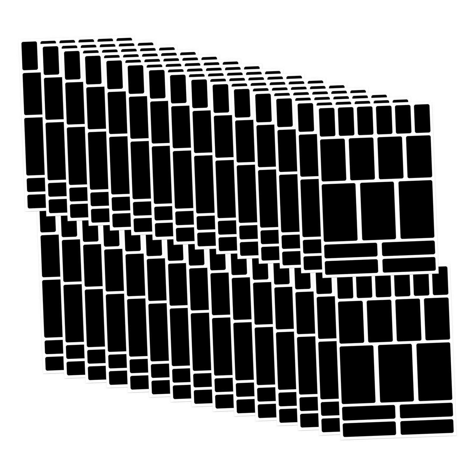 Food Storage Jar Labels - 30 قطعة ملصقات قابلة للإزالة للبرطمانات،