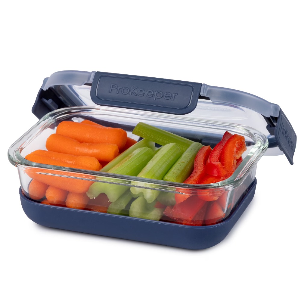 حاوية زجاجية لتخزين الطعام سعة - مراجعة Glass Meal Prep Container وسعره