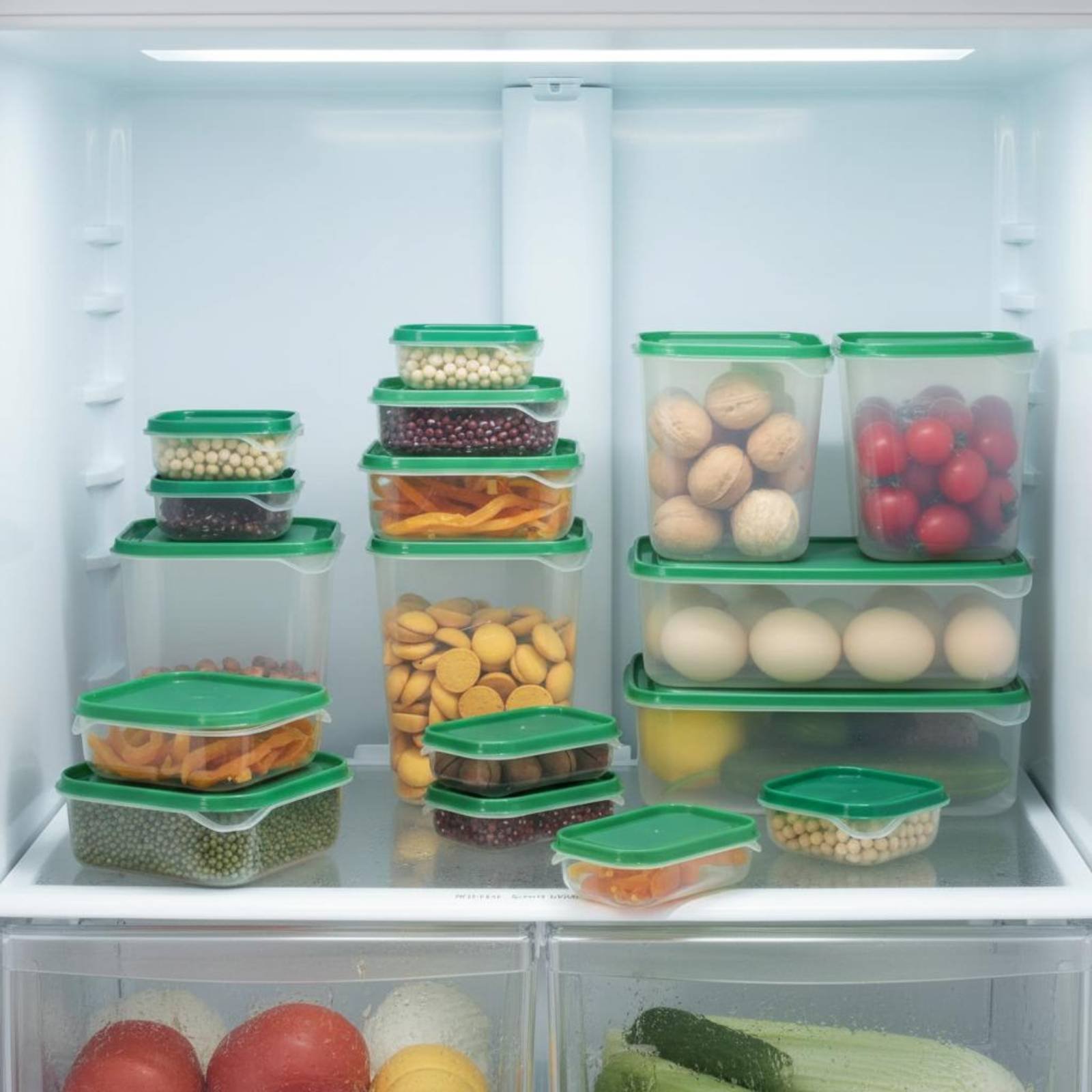 مجموعة من 17 قطعة لتخزين الطعا - مراجعة Food Storage Box Set وسعره