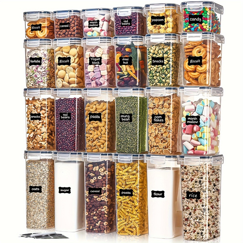 24 قطعة من حاويات تخزين الطعام - مراجعة Food Storage Box Set وسعره