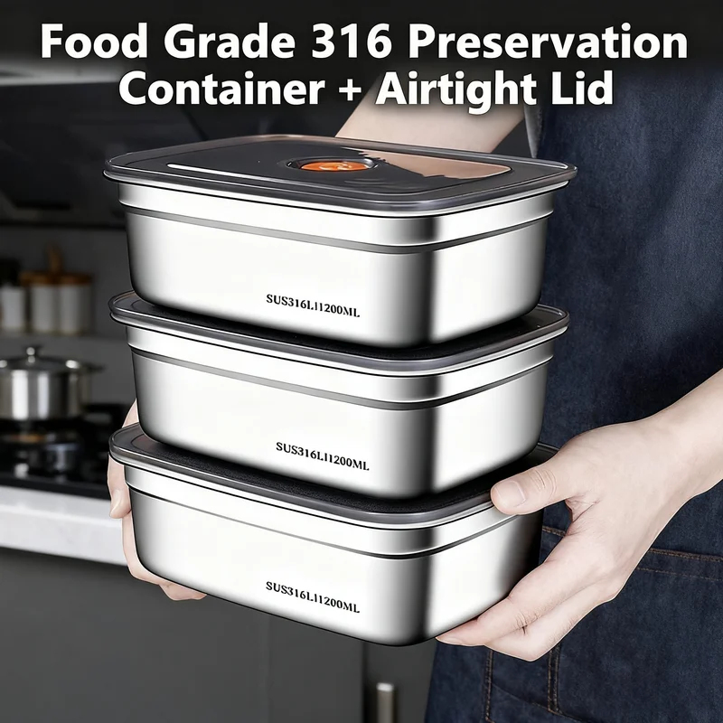 صندوق طعام كبير السعة من الفول - مراجعة Food Storage Camping وسعره