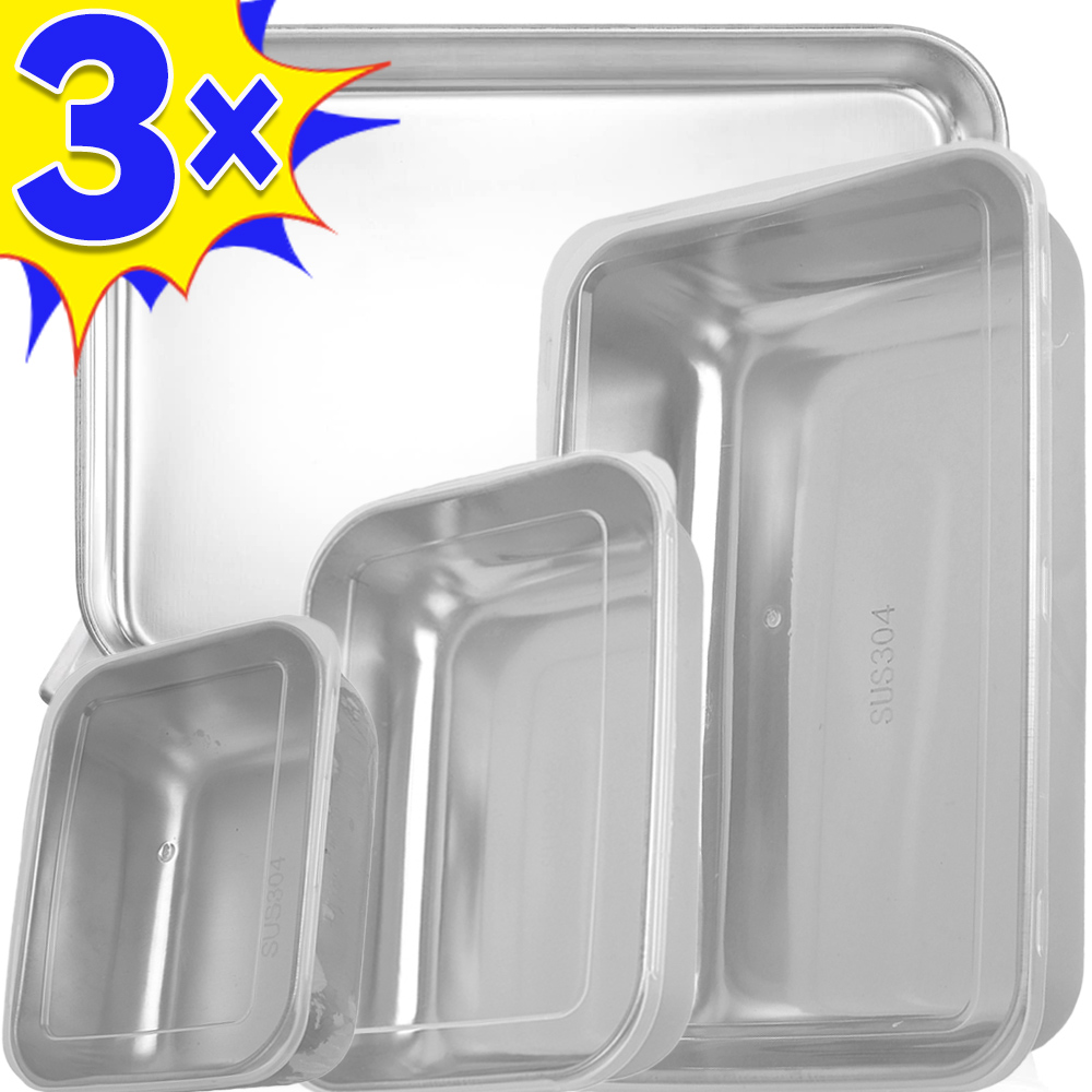 صندوق تخزين الطعام من الفولاذ  - مراجعة Food Storage Box Set وسعره