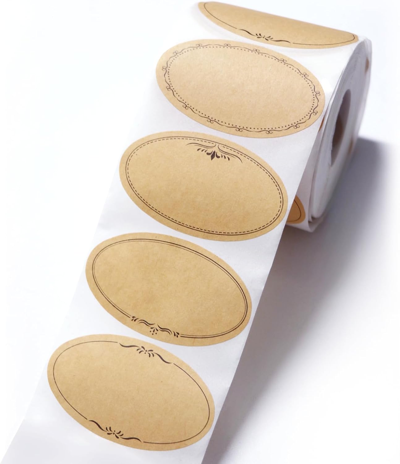 500 قطعة من ملصقات برطمانات ما - مراجعة Food Storage Jar Labels وسعره