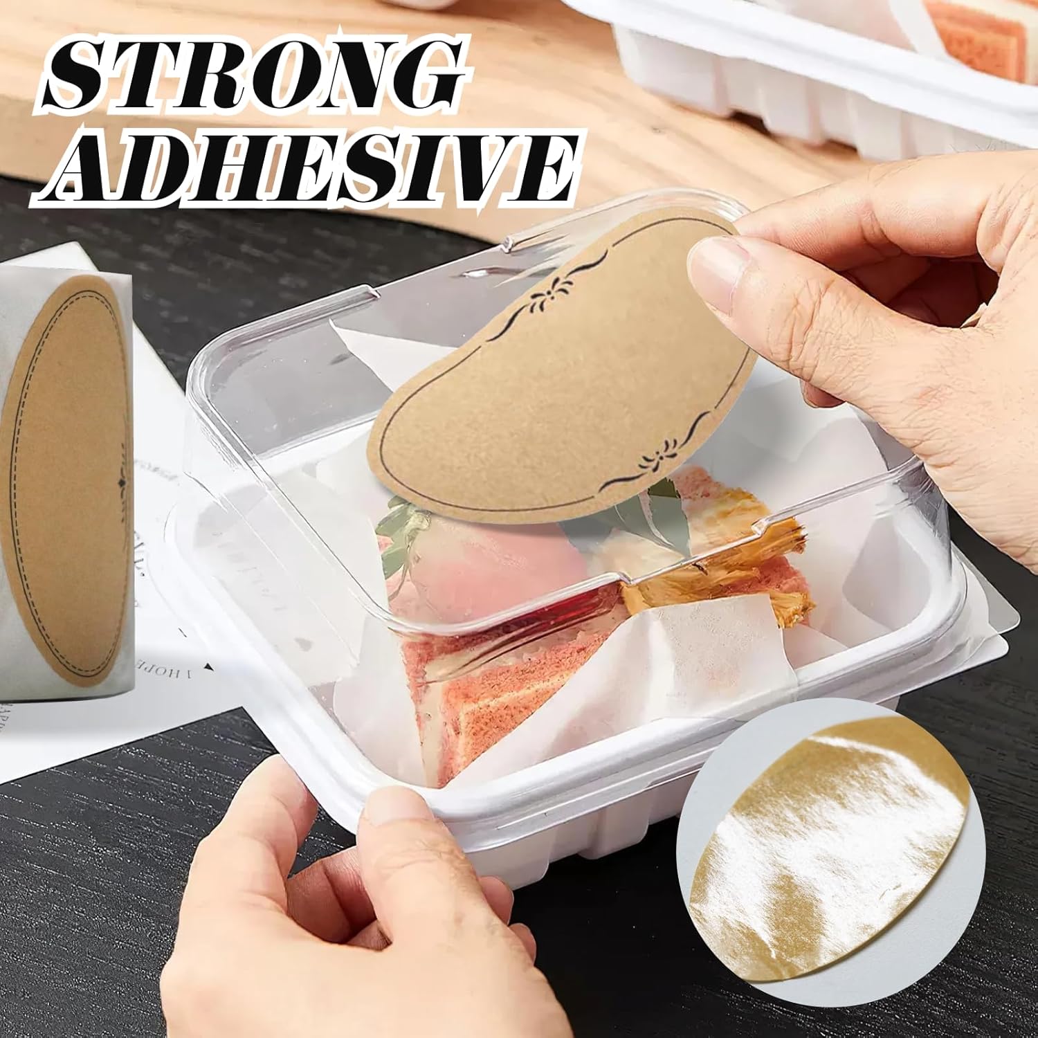 500 قطعة من ملصقات برطمانات ما - مراجعة Food Storage Jar Labels وسعره