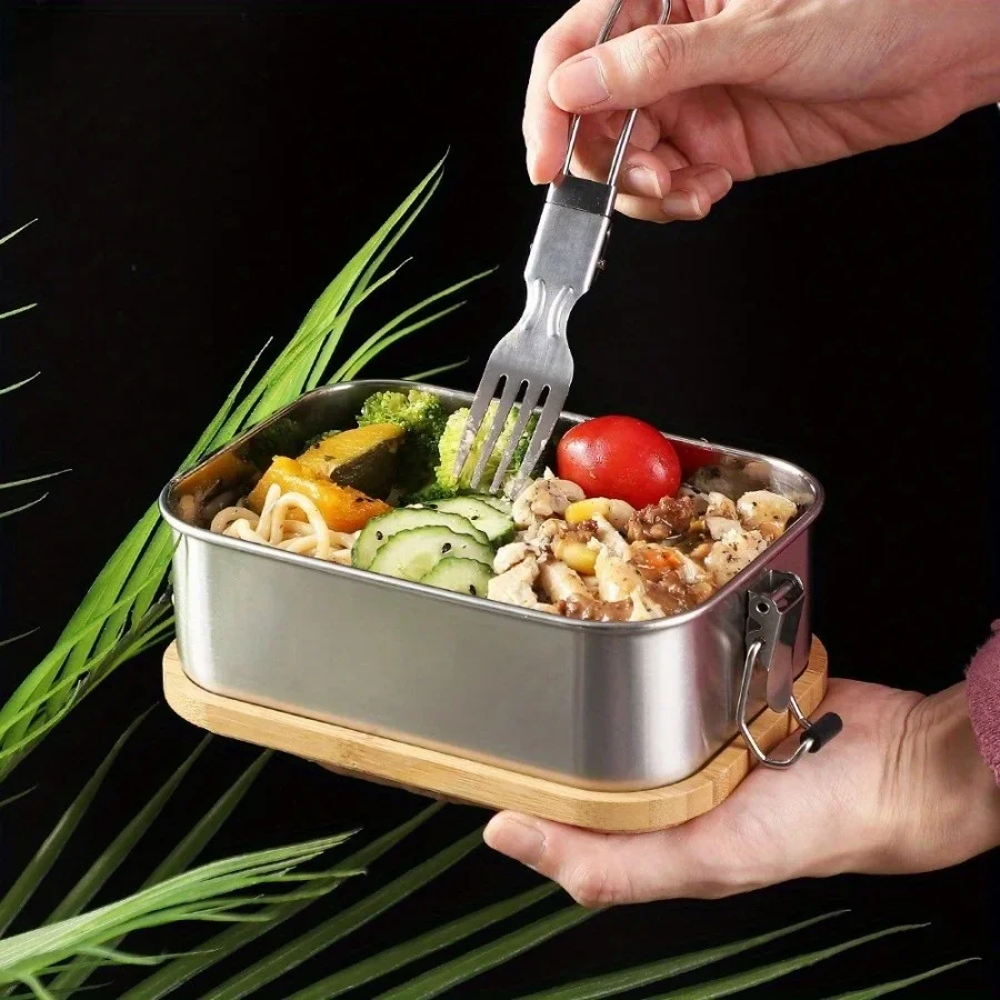 صندوق غداء جديد من الفولاذ الم - مراجعة Food Storage Box Set وسعره