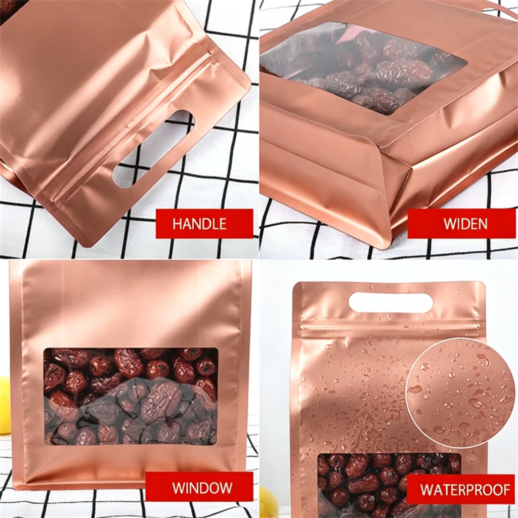 أكياس بلاستيكية ذهبية ثمانية ا - مراجعة Food Storage Handling وسعره