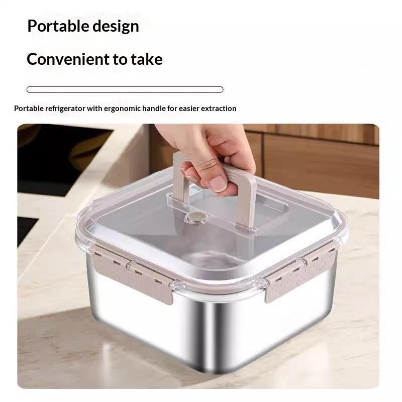 حاوية طعام محمولة كبيرة السعة  - مراجعة Food Storage Camping وسعره