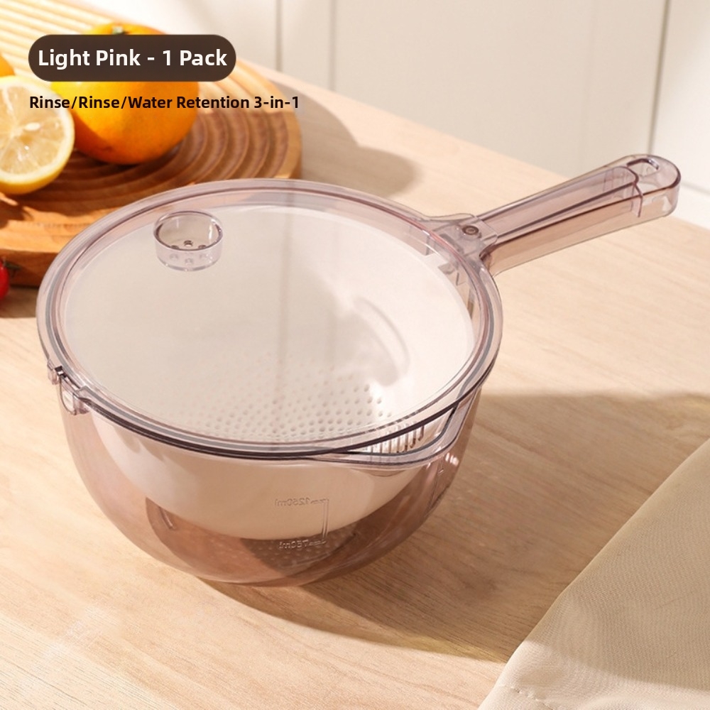 سلة تصريف الخضروات بمقبض طويل، - مراجعة Food Storage Handling وسعره