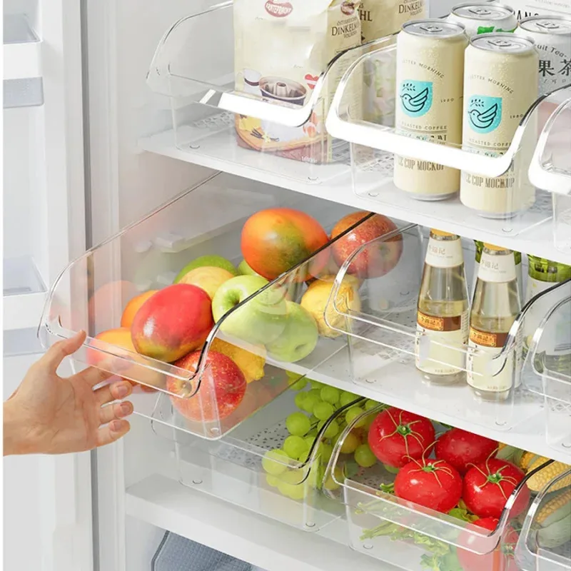 منظم ثلاجة (قطعة واحدة/قطعتين) - مراجعة Food Storage In Cabinets وسعره