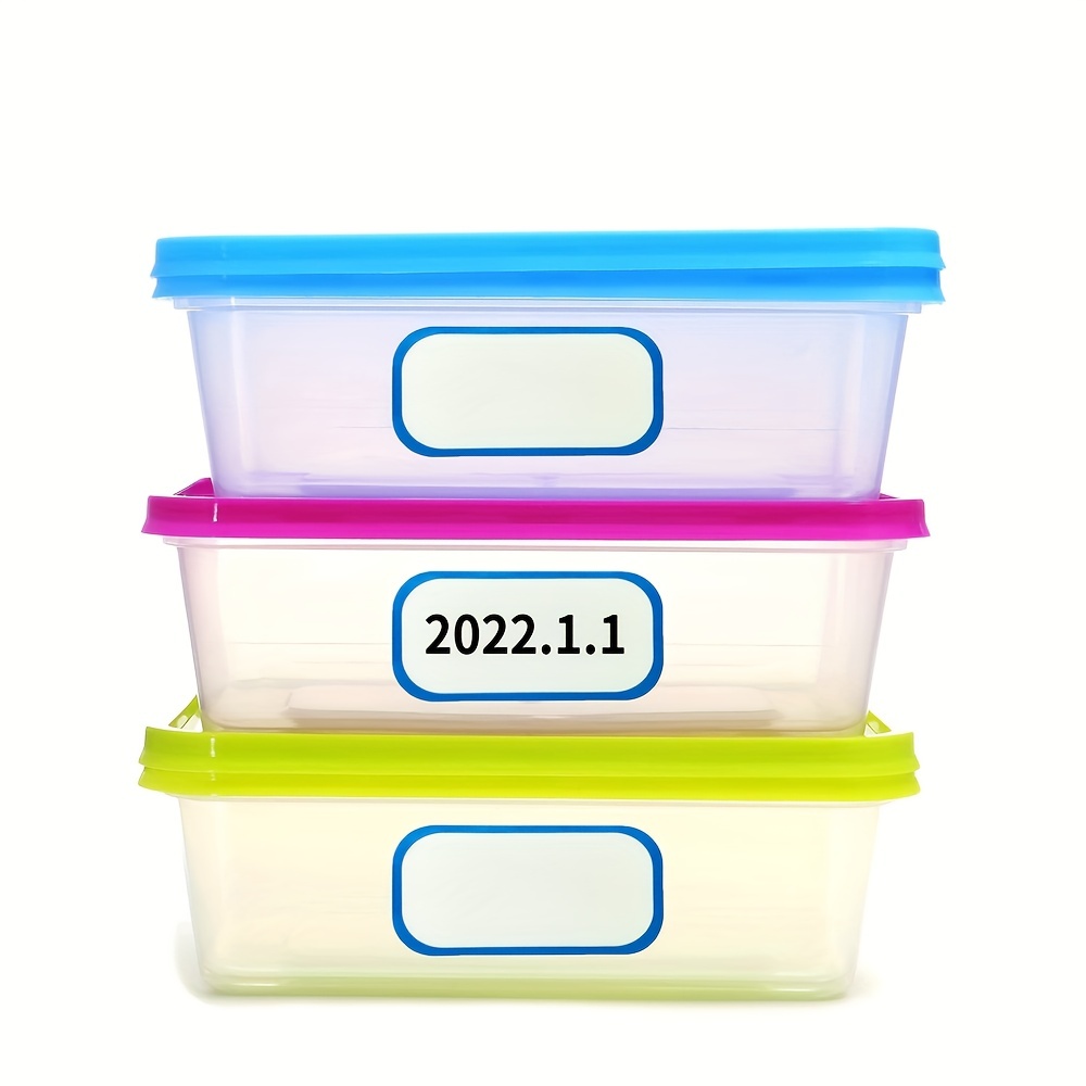 ملصقات ذاتية اللصق للمطبخ، لتن - مراجعة Food Storage Jar Labels وسعره