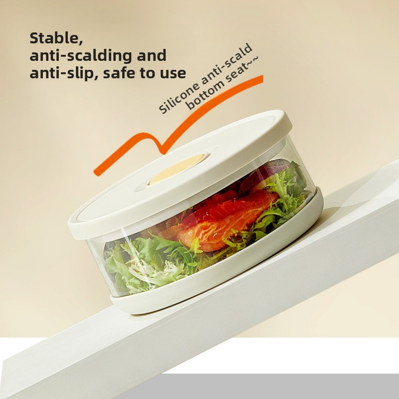 صندوق غداء زجاجي عالي البورسلي - مراجعة Glass Meal Prep Container وسعره