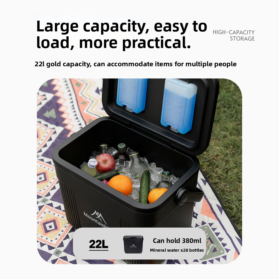 ثلاجة محمولة ماونتنهايكر 22 لت - مراجعة Food Storage Camping وسعره