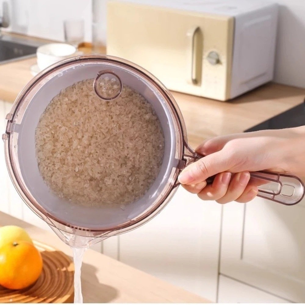 سلة تصريف الخضروات بمقبض طويل، - مراجعة Food Storage Handling وسعره