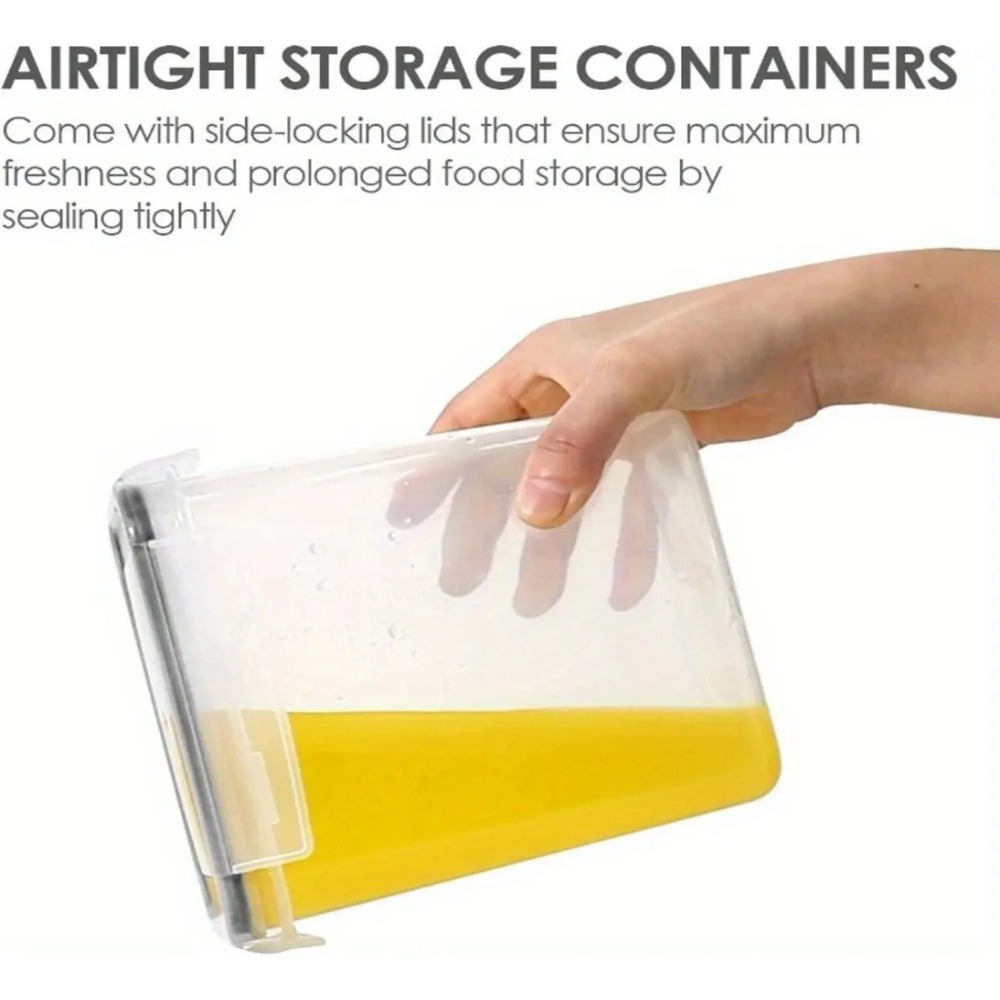 مجموعة من 8 حاويات تخزين طعام  - مراجعة Food Storage Jar Labels وسعره