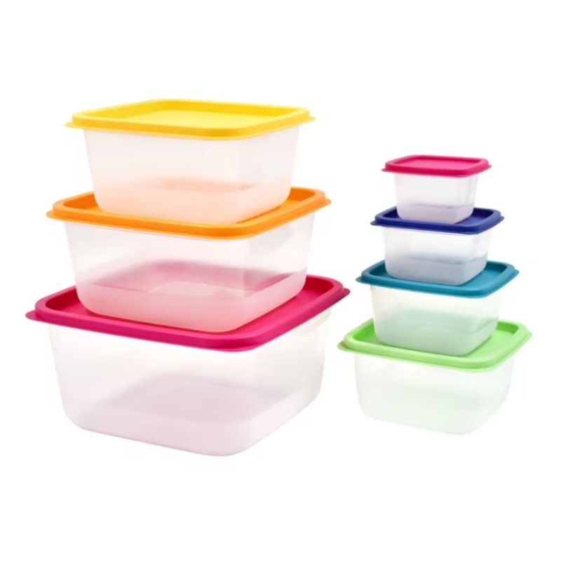 مجموعة حاويات بلاستيكية قوس قز - مراجعة Best Food Storage وسعره
