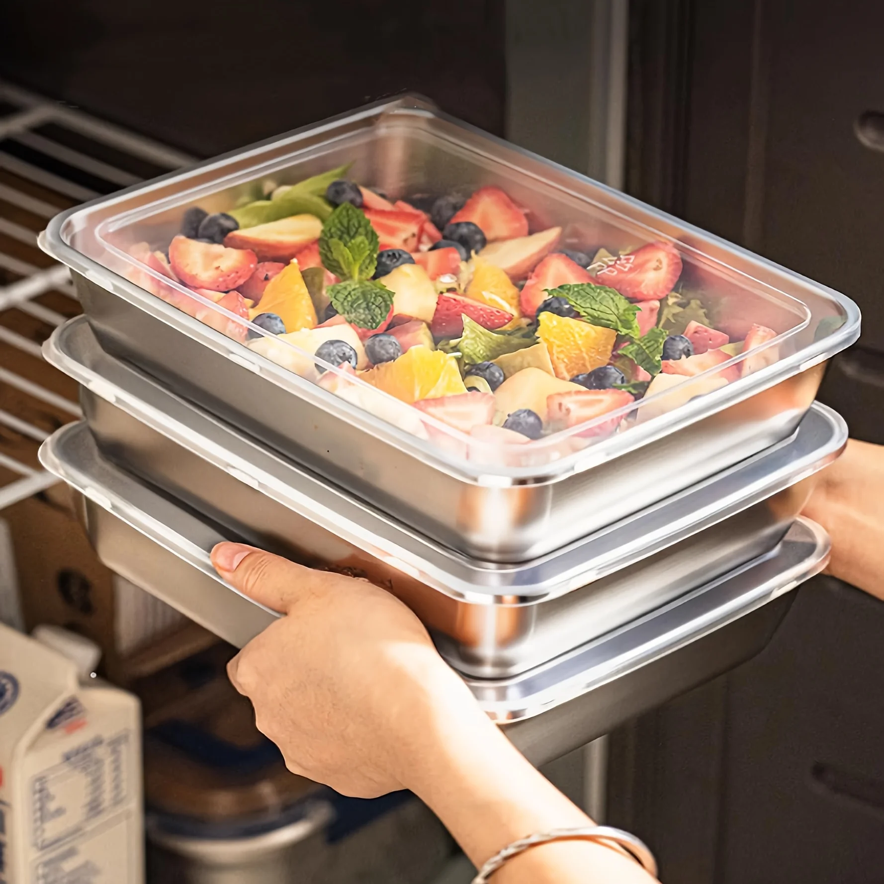 3 قطع من حاويات الطعام المصنوع - مراجعة Food Storage Camping وسعره
