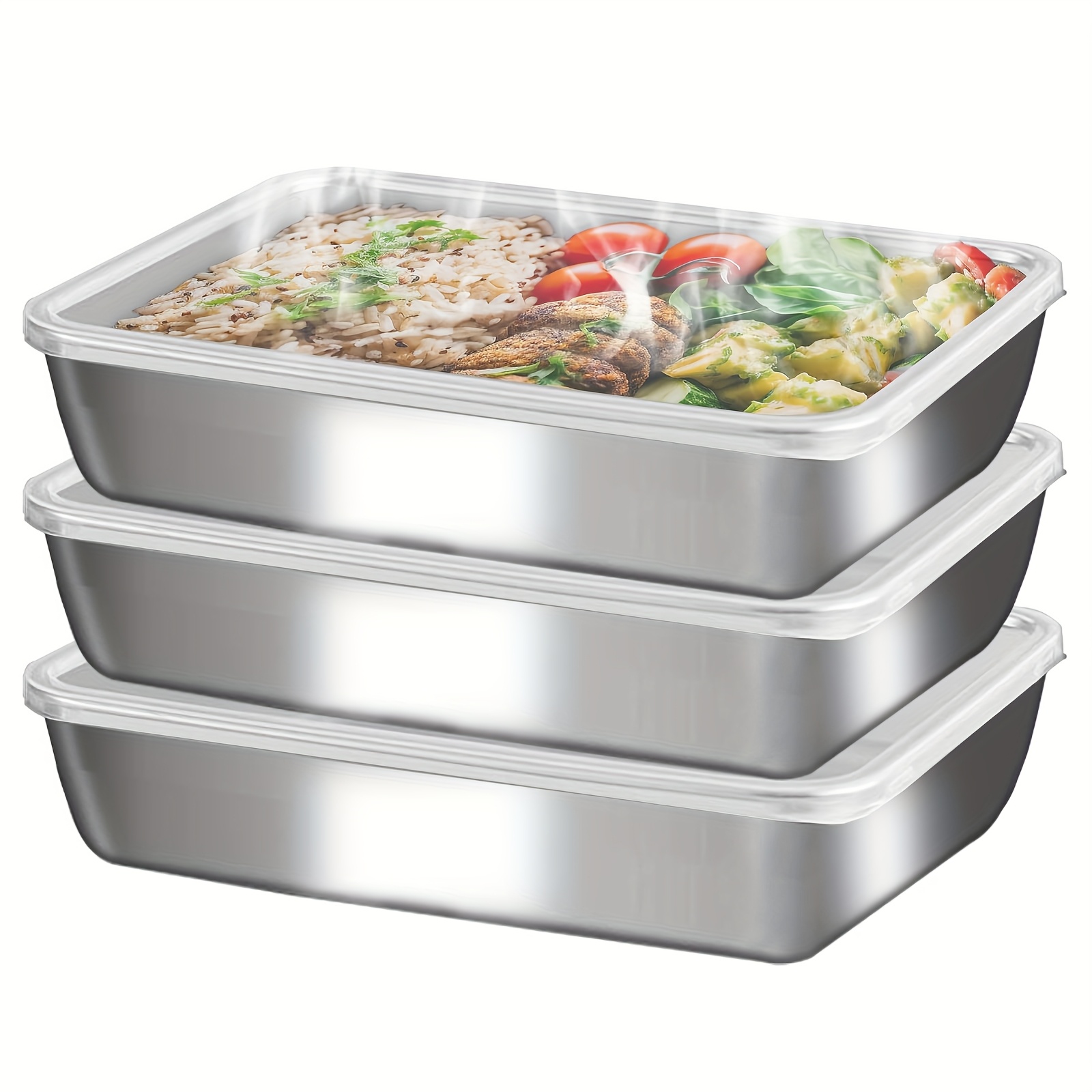 3 قطع من حاويات الطعام المصنوع - مراجعة Food Storage Camping وسعره