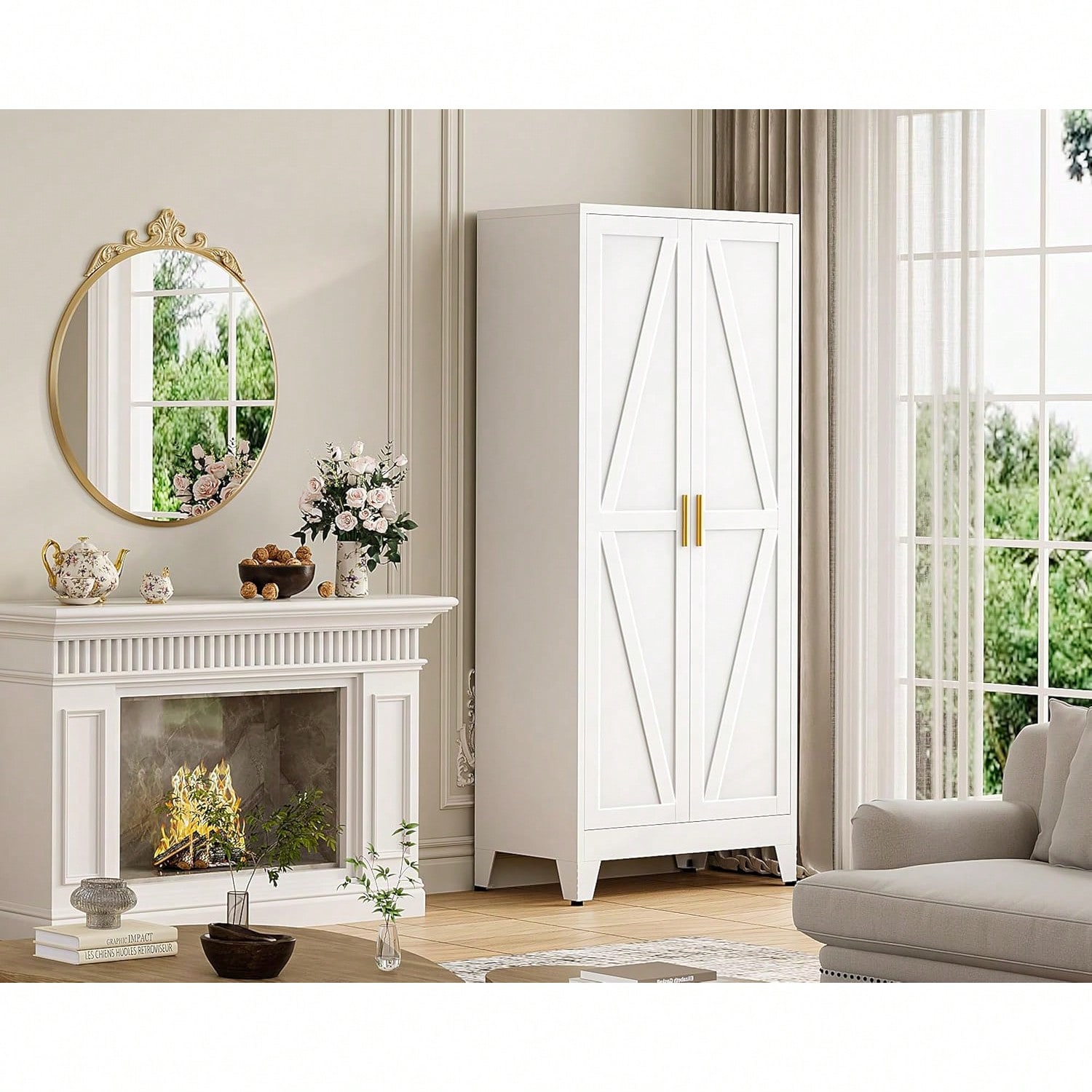خزانة معدنية بارتفاع 61 بوصة م - مراجعة Food Storage In Cabinets وسعره