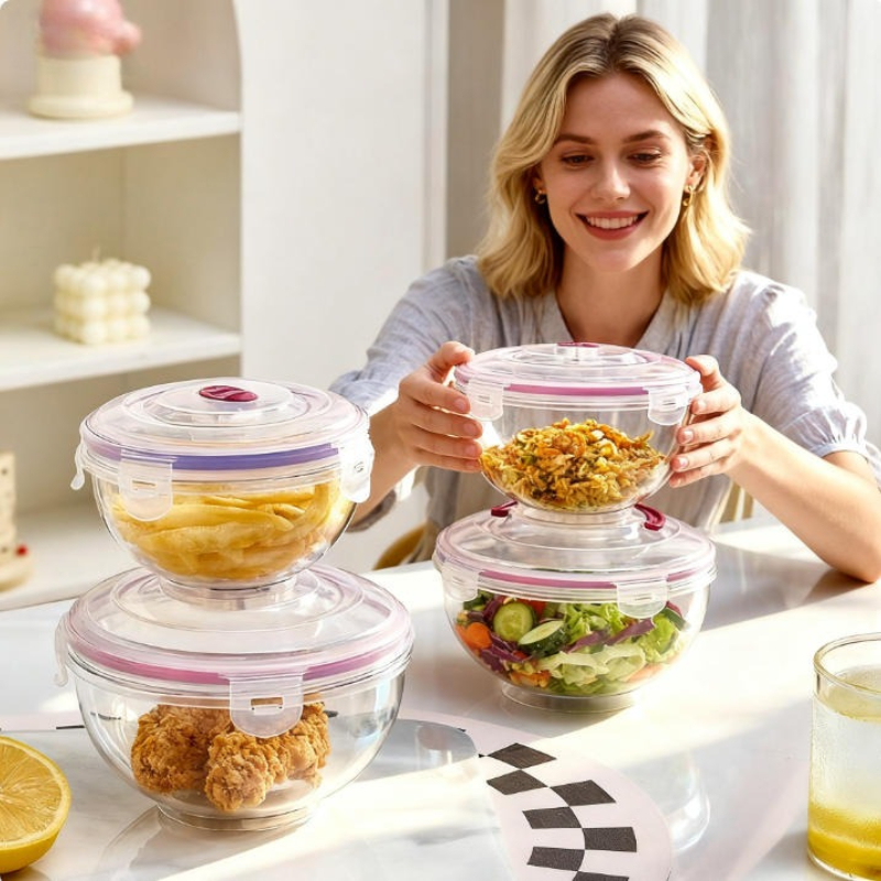 صندوق تخزين طعام محكم الغلق مك - مراجعة Food Storage And Preparation وسعره
