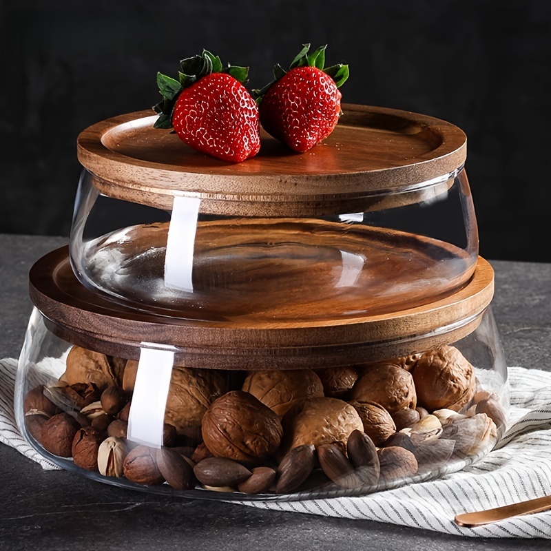 أوعية زجاجية بأغطية خشبية – حا - مراجعة Glass Meal Prep Container وسعره