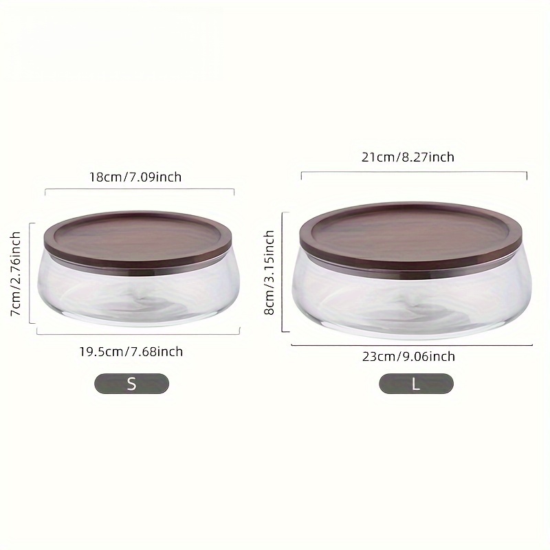أوعية زجاجية بأغطية خشبية – حا - مراجعة Glass Meal Prep Container وسعره