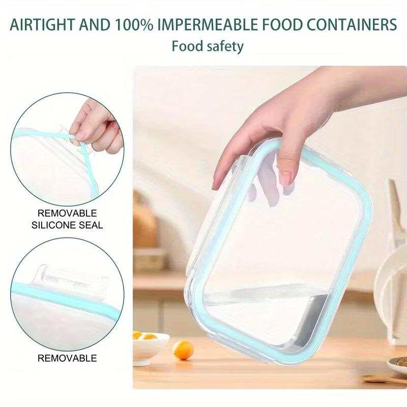 16 قطعة من حاويات تخزين الطعام - مراجعة Glass Meal Prep Container وسعره