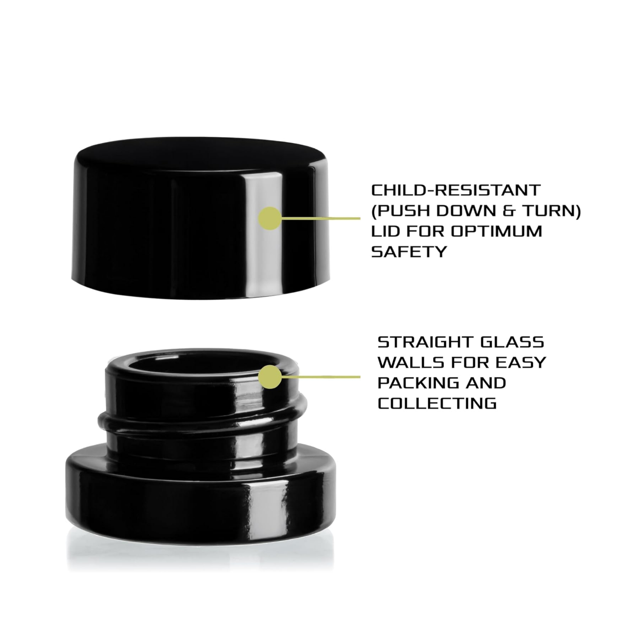 برطمانات زجاجية سوداء سميكة 5  - مراجعة Glass Meal Prep Container وسعره
