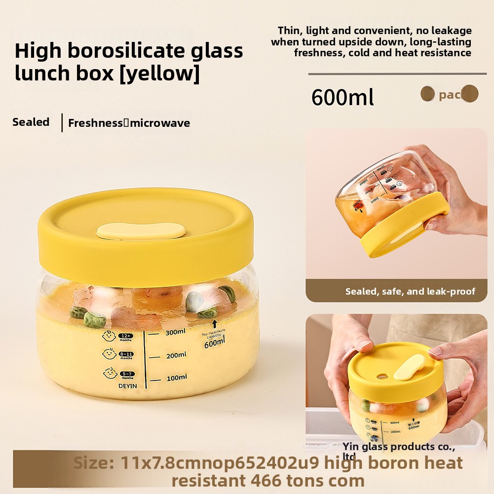 حاوية تخزين المواد الغذائية ال - مراجعة Glass Meal Prep Container وسعره
