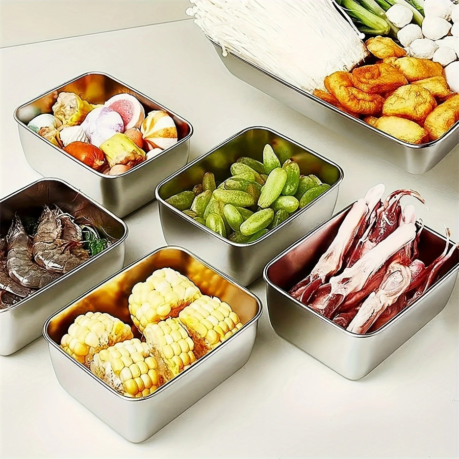 1/3/5 قطعة صندوق تخزين المواد  - مراجعة Food Storage Box Set وسعره