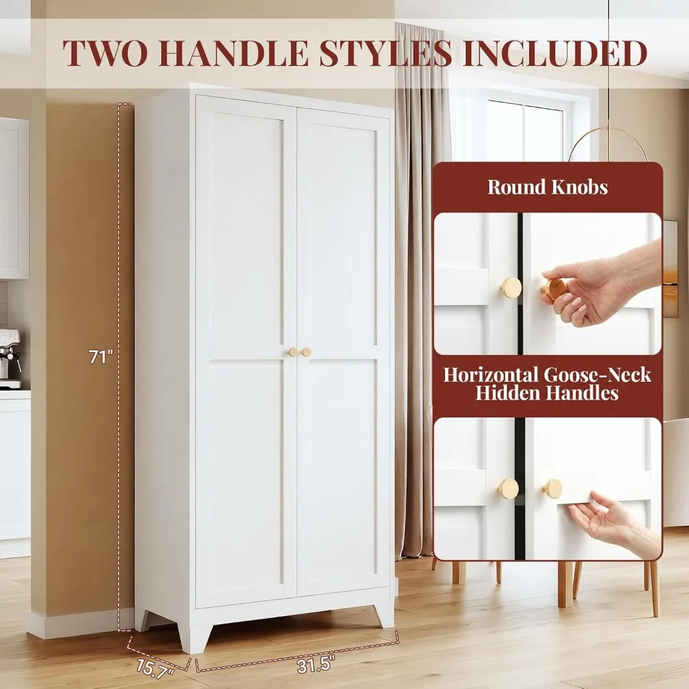 خزانة مطبخ معدنية بطول 71 بوصة - مراجعة Food Storage In Cabinets وسعره