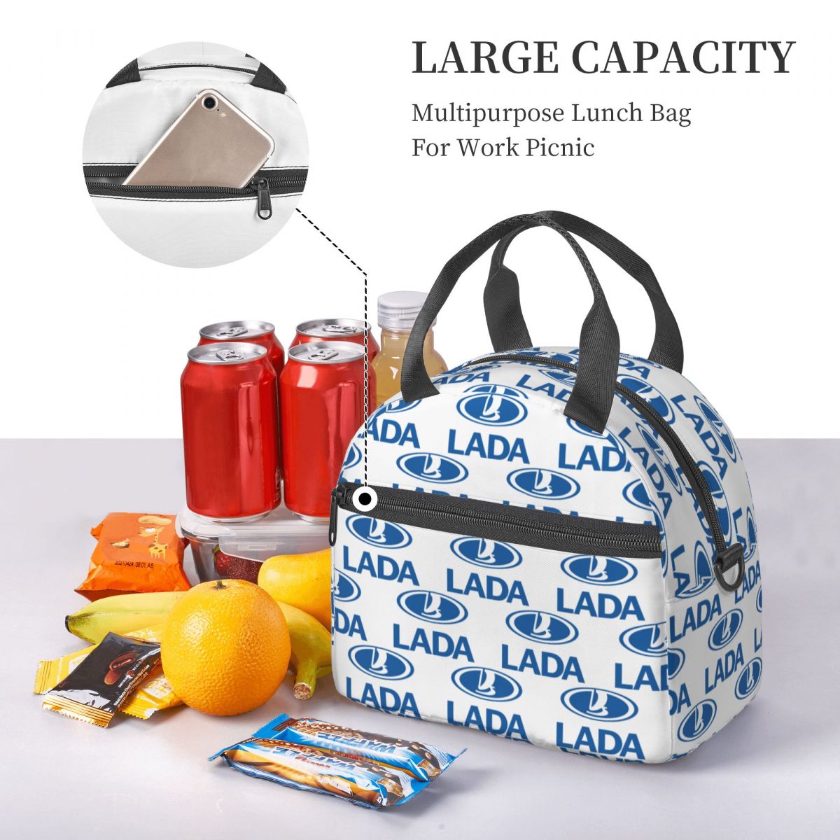 حقيبة غداء معزولة للنساء من أف - مراجعة Best Food Storage وسعره